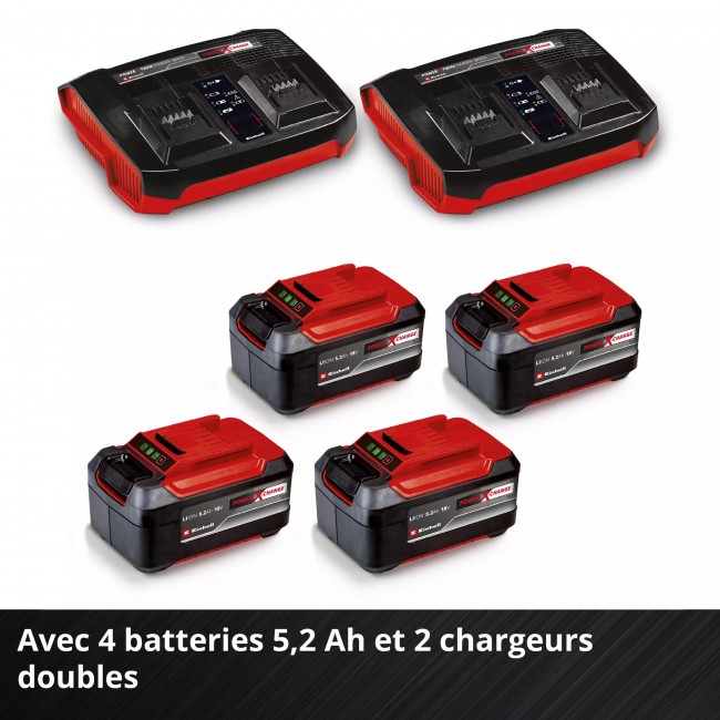 Tondeuse à gazon électrique - GP-CM 36:52 S Li BL (4x5,2Ah) - Power X-Change - Bricozor 6.jpeg EINHELL