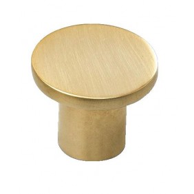 Bouton de meuble en métal Disc - diamètre 33 mm ESTAMP