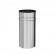 Tubage rigide inox 304 - simple paroi - longueur 50 cm