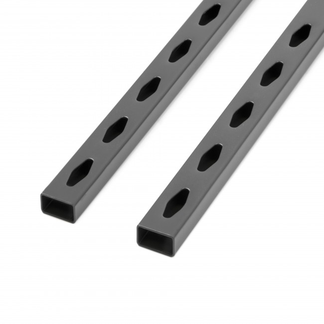 Porte-épices sur crémaillère - 3 paniers en acier gris anthracite 4.jpg EMUCA