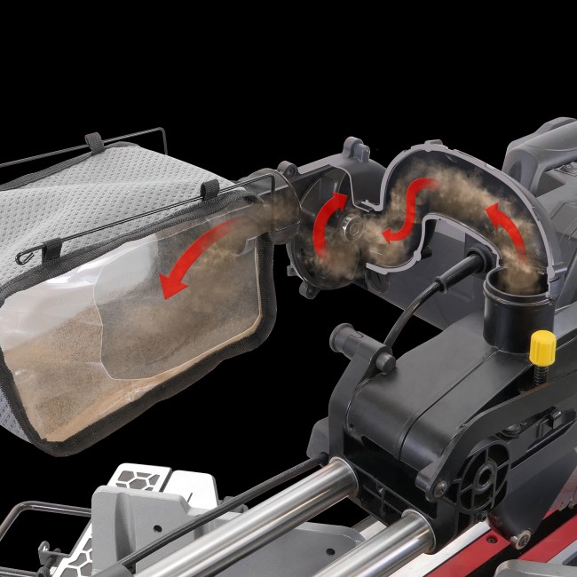 Scie à onglet radiale avec aspiration intégrée - 2000W - lame 255mm - DMS 255 2.jpg FARTOOLS