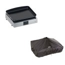 Plancha électrique 50 cm inox - Initial 50 + housse de protection offerte ENO