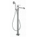 Mitigeur bain douche sur pied - design rétro - chromé - Lady’s