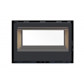 Insert à bois double face C-290DF + ventilation + cadre TERMOFOC
