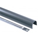 Tringle d'assemblage et cache d'antipanique OLTRE 2300 mm pour grande porte FAPIM