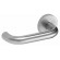 Poignées de porte sur rosaces rondes - inox - Linox