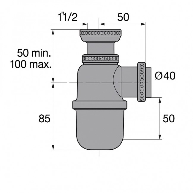 Siphon évier laiton brut réglable NF Valentin.jpg VALENTIN