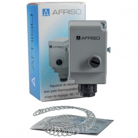 Aquastat de sécurité avec pâte thermoconductrice AFRISO EUROJAUGE