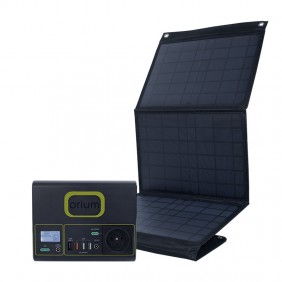 Pack station d'énergie portative IZYWATT 150 + panneau solaire 30W ORIUM
