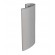 Poignée de tirage incurvée pour portail - aluminium finition gris 7016