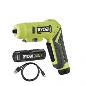 Tournevis électrique 4V USB Lithium + 1 batterie 4V 2,0Ah - RSDP4-120G RYOBI