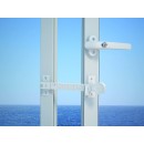 Entrebailleur pour fenêtre pvc - ffs100 w c/df ABUS