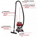 Aspirateur eau et poussière - 12L - puissance 950W - TC-VC 1240 S 2.jpeg EINHELL