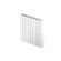 Radiateur électrique à inertie fluide horizontal 1250W - Axino 3eO