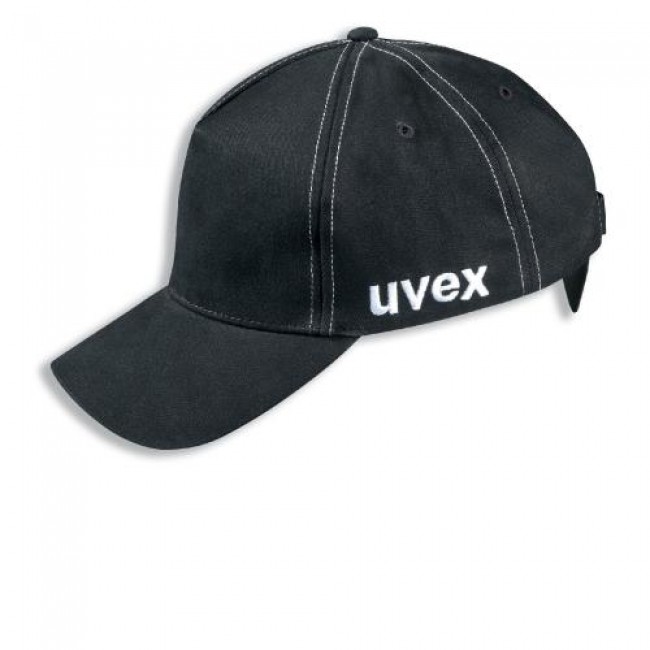 Casquette de sécurité - U-Cap sport - noir - visière longue UVEX