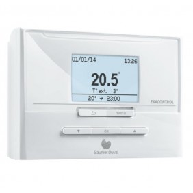 Thermostat programmables Exacontrol E7C filaire SAUNIER DUVAL