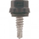 Vis d'assemblage bacs acier - tête hexagonale laquée - Zacrovis 1,5 ETANCO