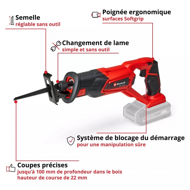 Scie sabre universelle sans fil - 18 V - TE-AP - Power X-Change - Bricozor 2.jpeg EINHELL