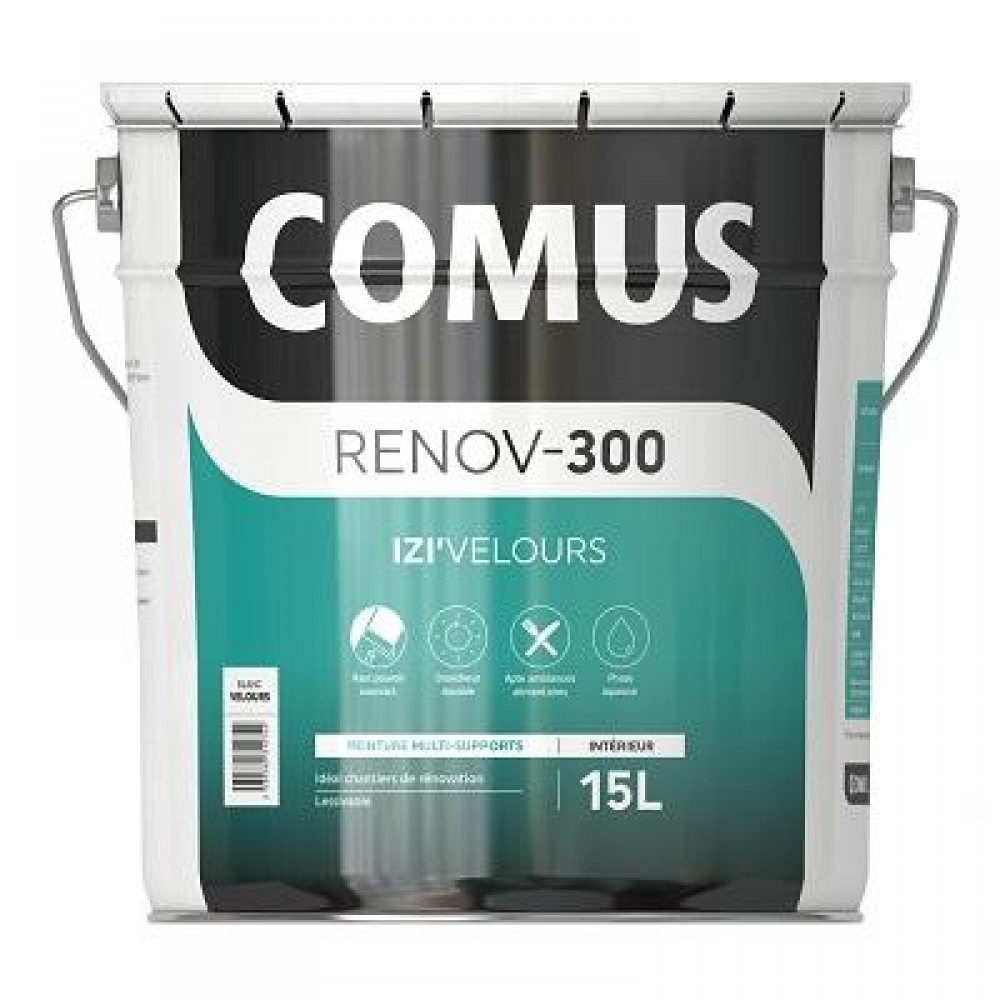 Peinture Phase Aqueuse - Finition Velours - Izi'velours COMUS | Bricozor