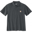 Polo de travail à manches courtes Sleeve pocket - gris CARHARTT