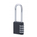 Cadenas à code compact 04 à anse en acier nickelé FTH THIRARD