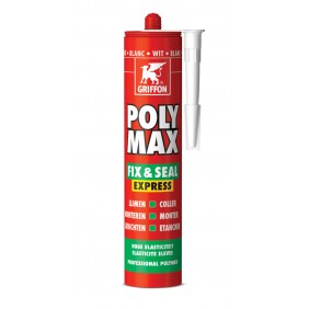 Mastic-colle polymère - prise rapide - Poly Max® Fix & Seal Express GRIFFON