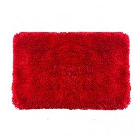 Tapis de bain - 80x150cm - Rouge - Microfibre - antidérapant - Highland SPIRELLA