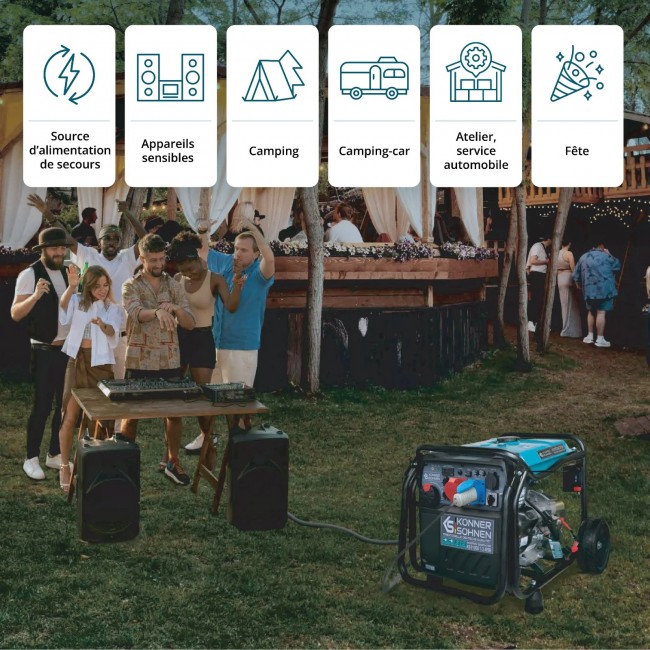 Générateur Inverter - démarrage électrique - 8,5 kW - 230:400V - KS 8100iE 1:3 ATSR - Bricozor 6.jpeg KONNER & SOHNEN