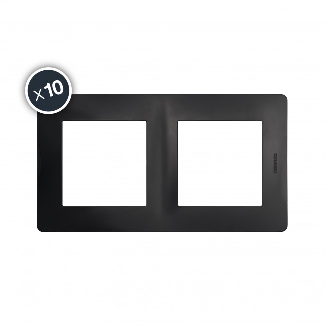 plaque-commande-2-postes-noir-caly-boite-de-10-front-debflex-bricozor.jpg DEBFLEX