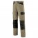 Pantalon de travail craft worker résistant - beige et noir