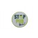 Sticker pour boîtes aux lettres - Stop pub - adhésif - 50 mm