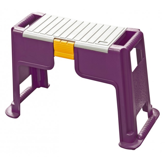 Banc de jardinage plastique avec rangement - Banco BLACKFOX