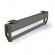 Porte-vêtements avec barre extractible de placard Quartz - titane