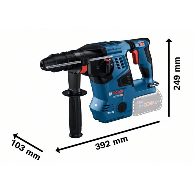 GBH_18V-28_CF_8ah_ProCORE_ghost_image_dyn_dimensional (4).jpg BOSCH