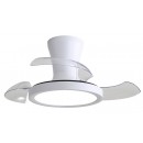 Plafonnier ventilateur luminaire à pales rétractable - BF-WIND2 BF LIGHT
