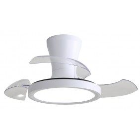Plafonnier ventilateur luminaire à pales rétractable - BF-WIND2 BF LIGHT