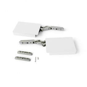 Compas pour porte relevable sans charnière Altius Lift - blanc EMUCA