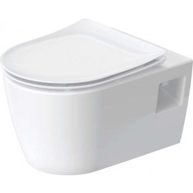 Cuvette WC suspendue sans bride à sortie horizontale Hygiène Flush DURAVIT