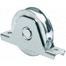 Roue à gorge ronde 337 - support intérieur - 1 roulement COMUNELLO