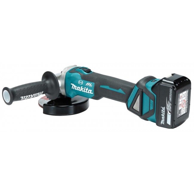 Meuleuse sans fil LXT® 18V - Ø125mm - 2 batteries 5Ah + chargeur - DGA513RTJ - Bricozor 1.jpg MAKITA