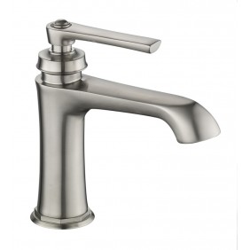 Mitigeur de lavabo rétro sur plage - gris acier - Lady's PAINI