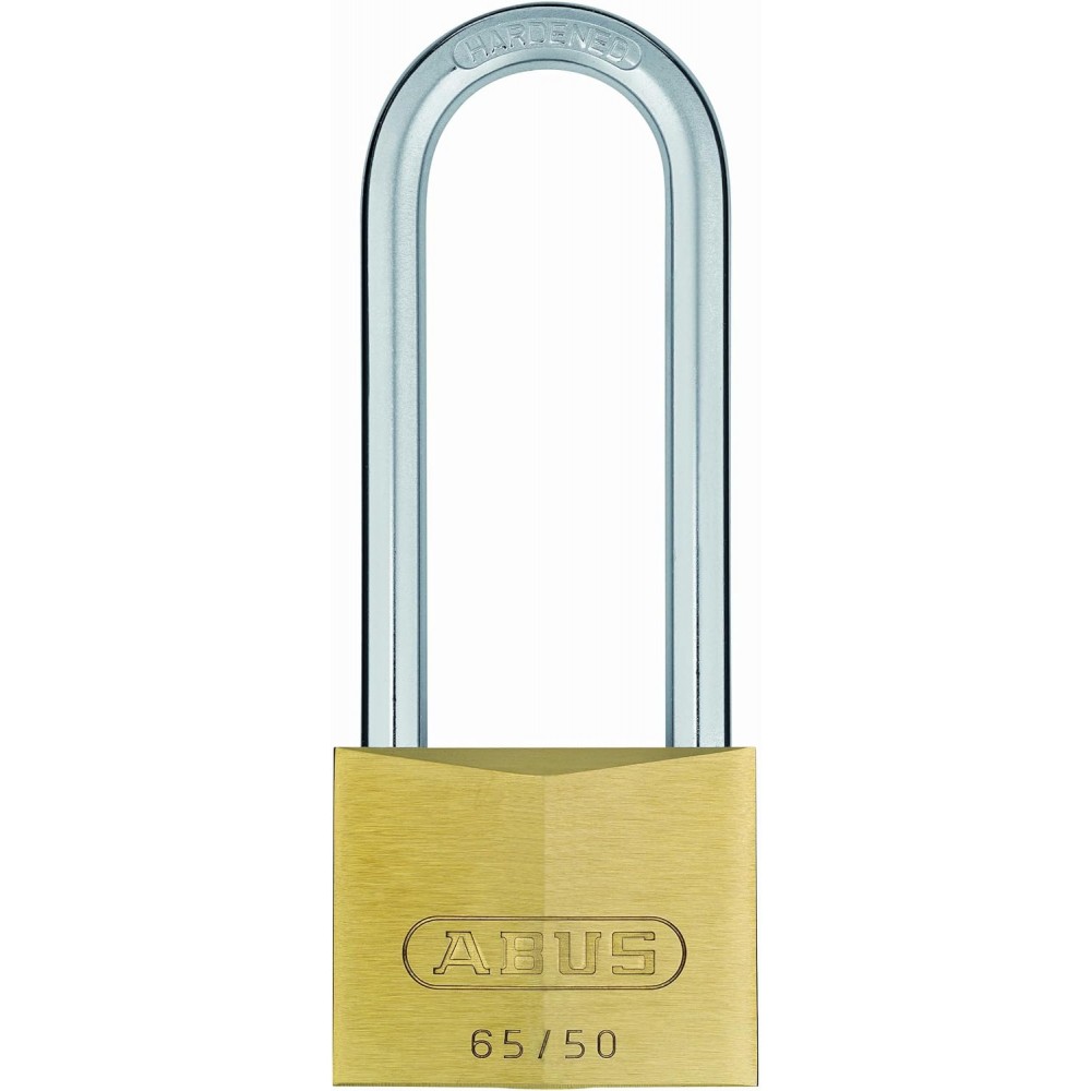 ABUS Cadenas Laiton 85/50HB200 - Avec Anse Haute - Pour Portes De