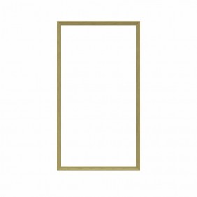 Kit moulures bois décoratives pré-découpées pour mur et porte NORDLINGER