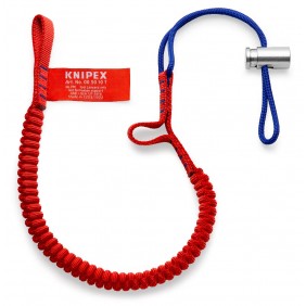 Longe de fixation en tissu plissé pour outils 6kg - longueur 900 mm KNIPEX