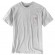 T-shirt en coton avec poche Dearborn pocket - gris