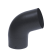 Coude 45° acier émail noir mat - Sanpli