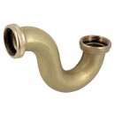 Siphon d'évier gain de place en laiton NICOLL