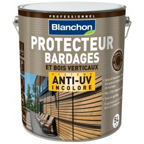 Protecteur bardage anti-UV - incolore - bois verticaux BLANCHON