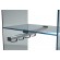 Porte-cintres coulissant sous tablette 405 - noir