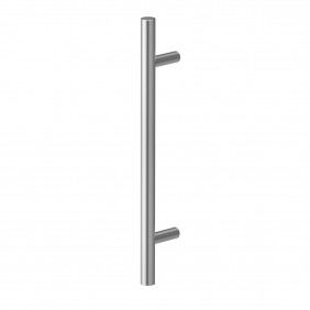 Poignée de tirage tube Rhodos ES3 pour porte battante - inox satiné KARCHER DESIGN